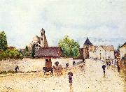 Alfred Sisley Moret am Loing im Regen Spain oil painting artist